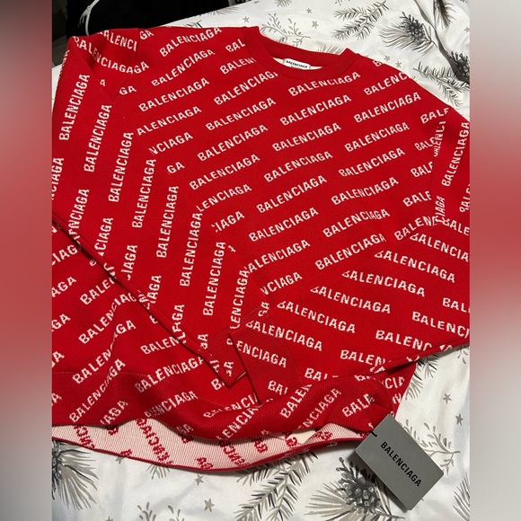 Balenciaga all over logo sweater - Picture 4 of 5
